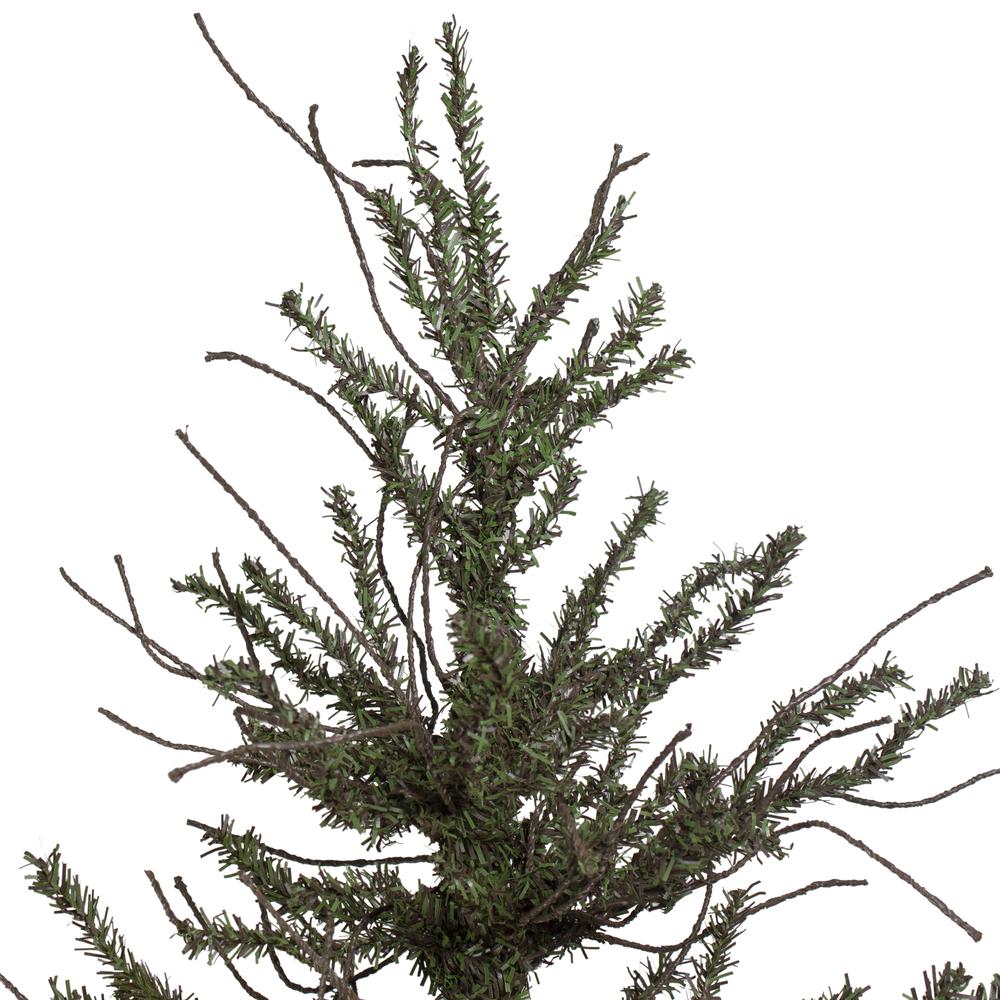 3' Warsaw Two-Tone Twig Artificial Christmas Tree - Unlit. Picture 5