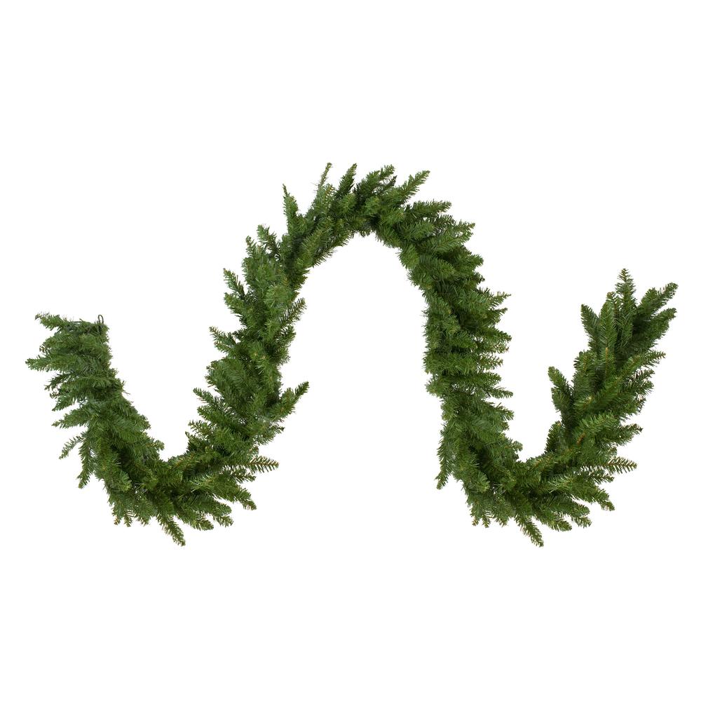 9' x 10" Eastern Pine Artificial Christmas Garland - Unlit. Picture 1