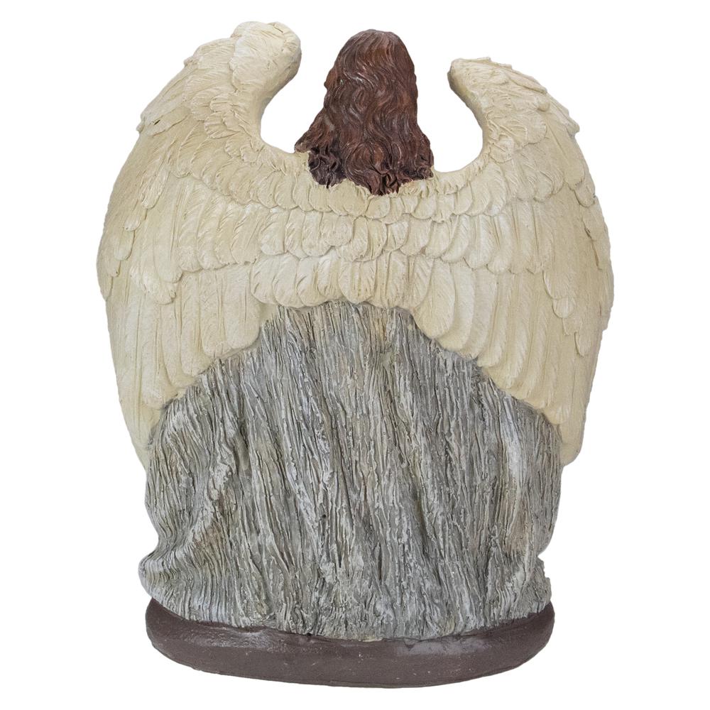 11.25" Holy Family and Angel Christmas Nativity Decoration. Picture 4