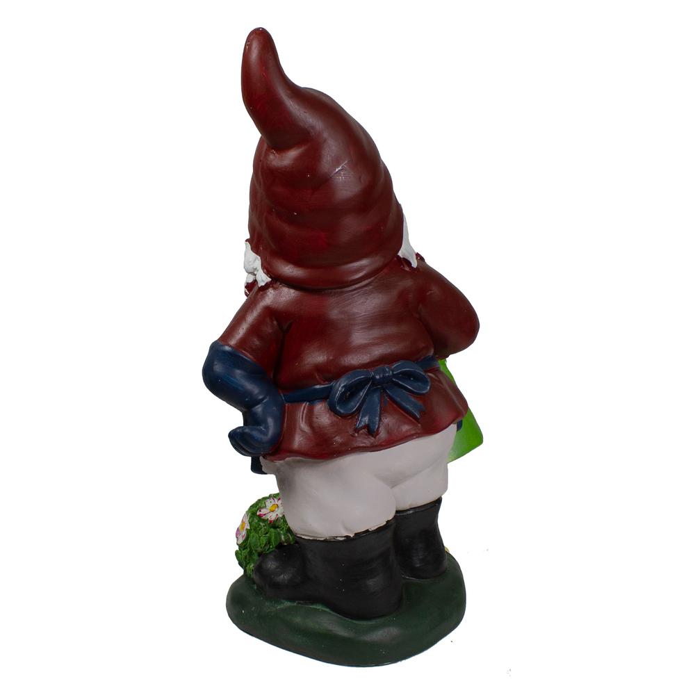 20" Gardener Gnome with Watering Can Outdoor Garden Statue. Picture 4