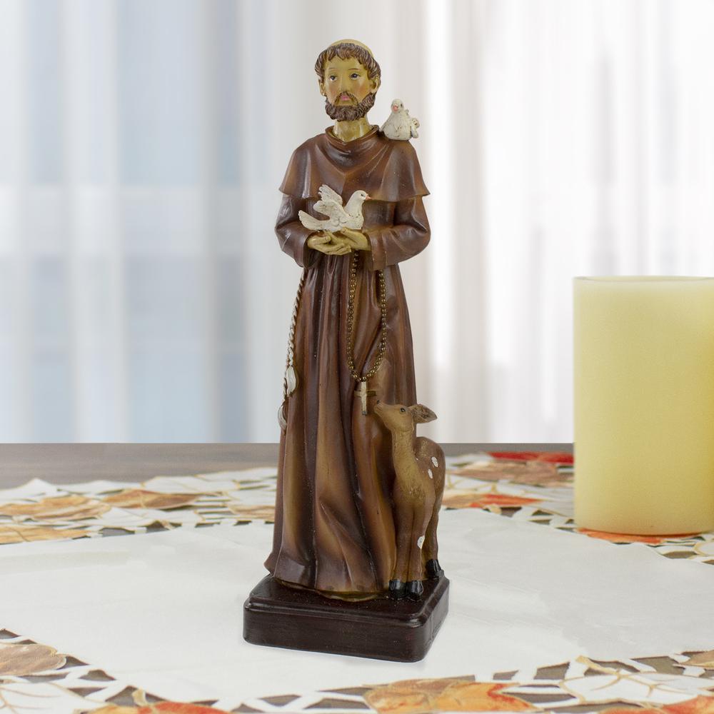 12.5" St. Francis of Assisi Religious Figurine. Picture 2