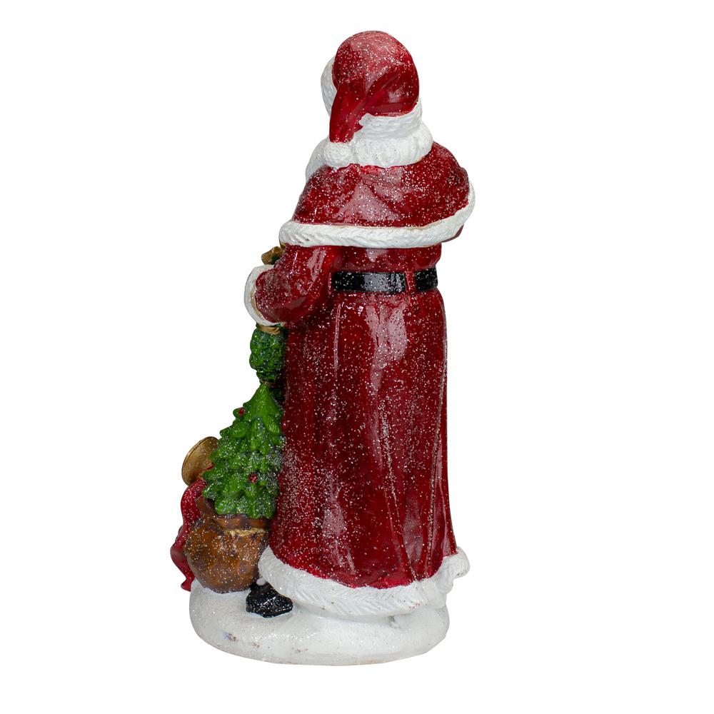 11.5" Santa Claus with Nice and Naughty List Christmas Tabletop Figurine. Picture 4