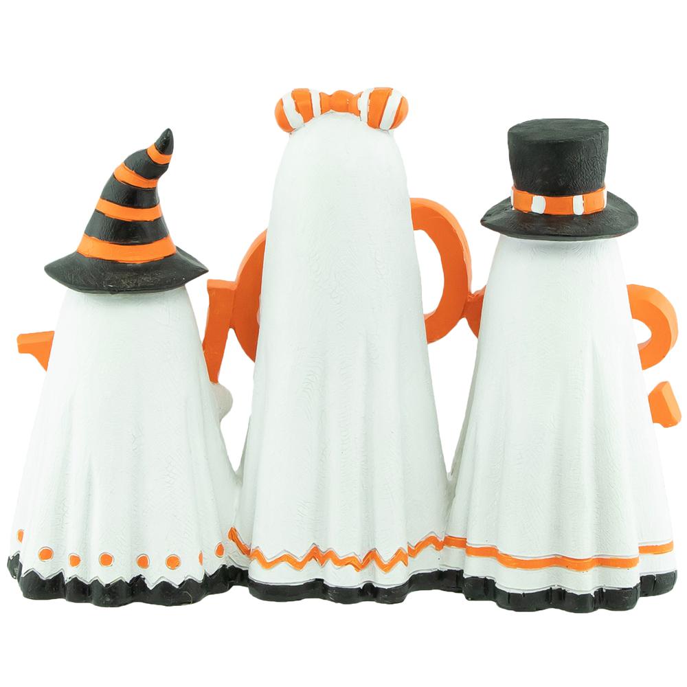 9.25" Spooky Ghost Trio Halloween Decoration. Picture 5