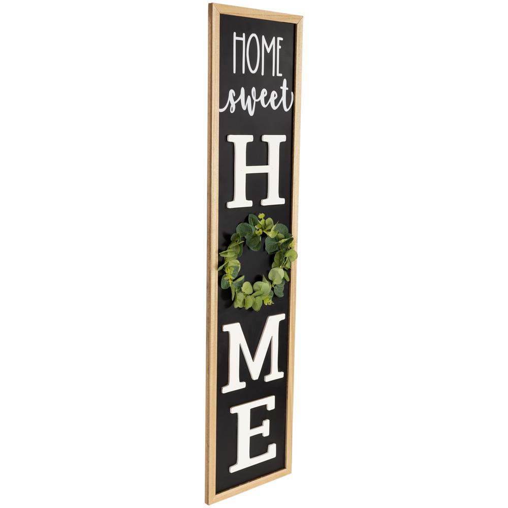 40 Inch "Home Sweet Home" Wooden Framed Outdoor Porch Board Sign Decoration. Picture 3