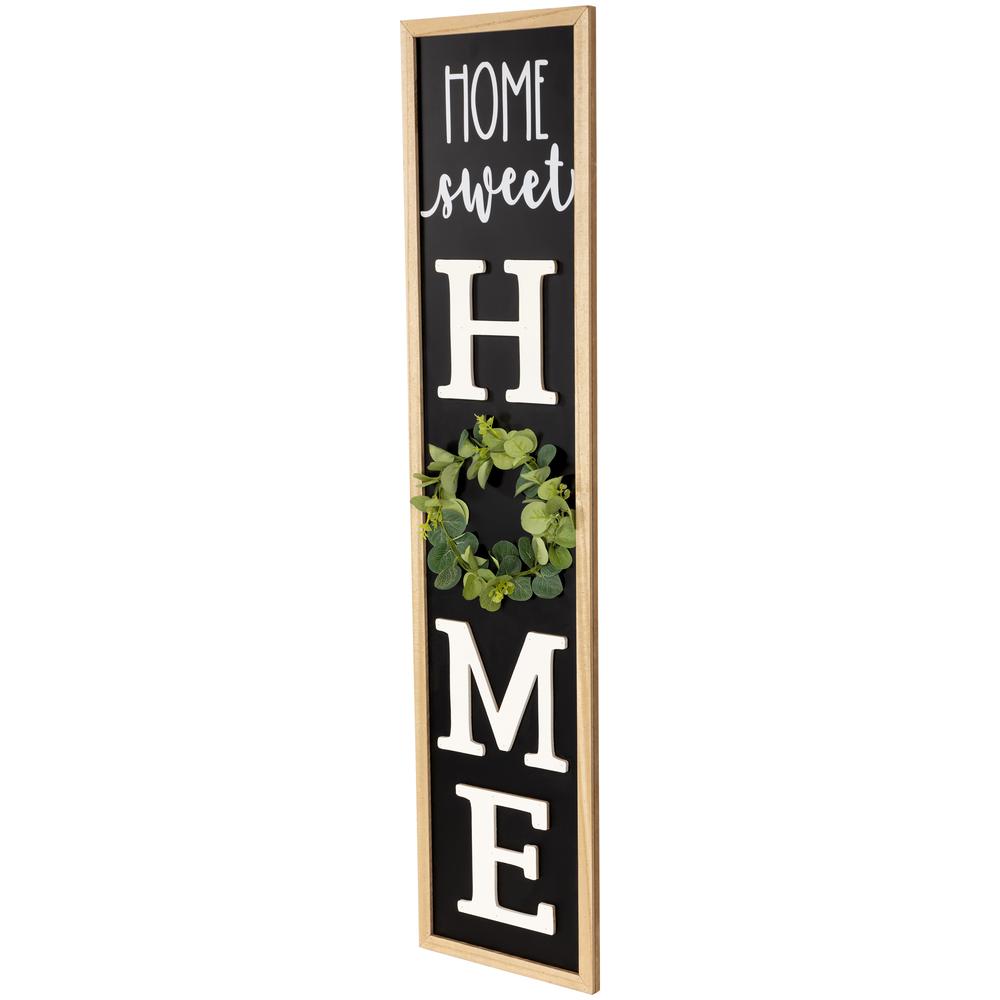 40 Inch "Home Sweet Home" Wooden Framed Outdoor Porch Board Sign Decoration. Picture 4