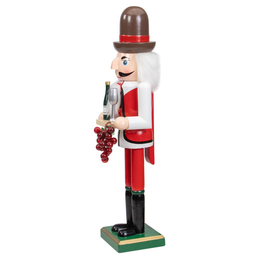 15" Red and White Grapes Winemaker Christmas Nutcracker Figurine. Picture 4
