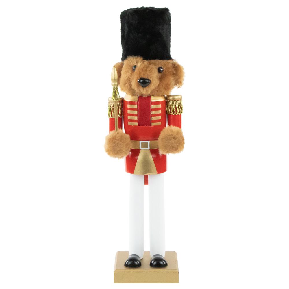 14" Red and Blue Christmas Nutcracker with Countdown Sign. Picture 4