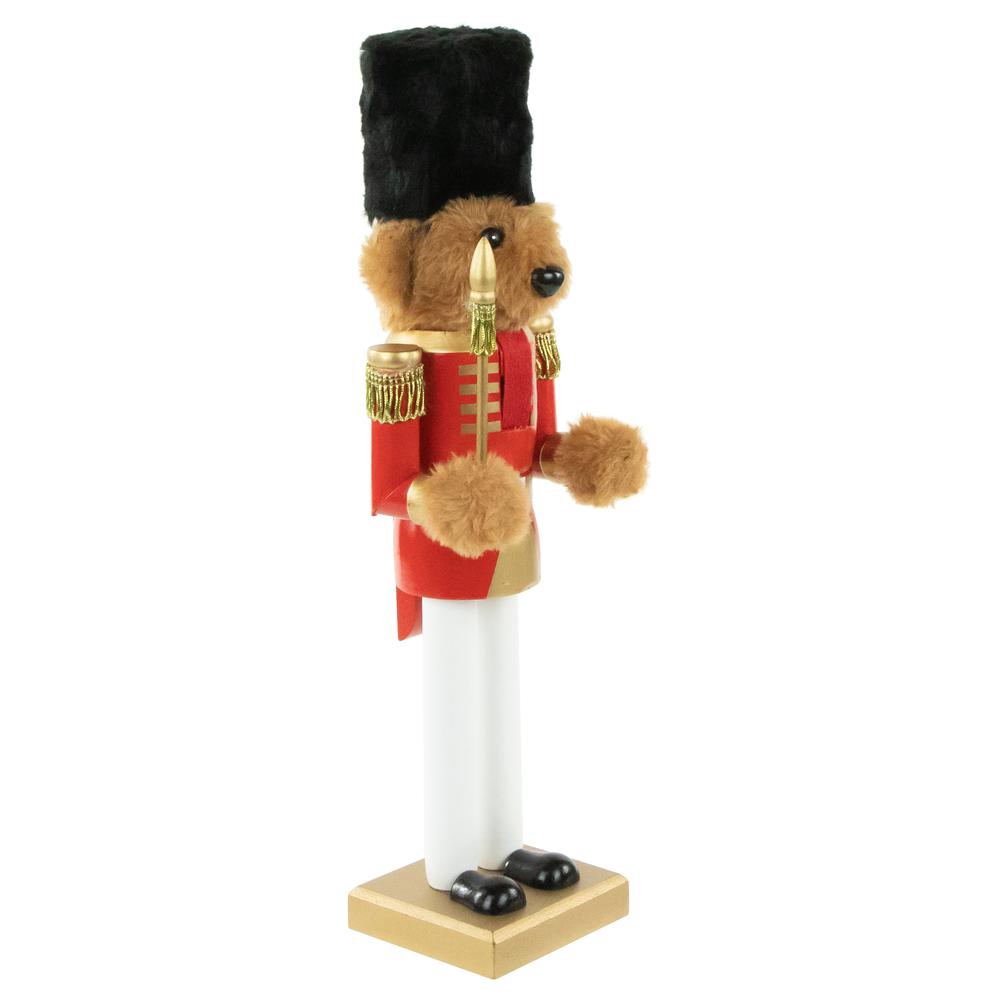 14" Blue and Red 'Days Till Christmas' Countdown Nutcracker. Picture 5