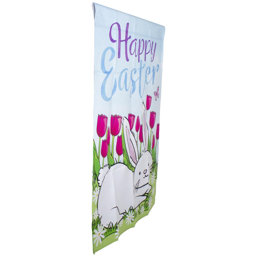 Happy Easter Bunny Outdoor House Flag 28" x 40". Picture 2