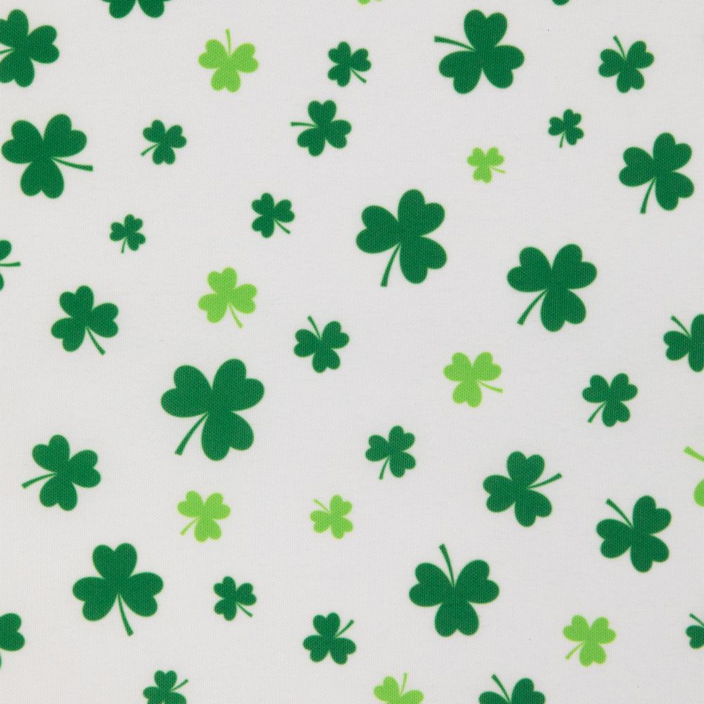 Set of 4 Shamrock Printed St. Patrick's Day Placemats 18". Picture 2