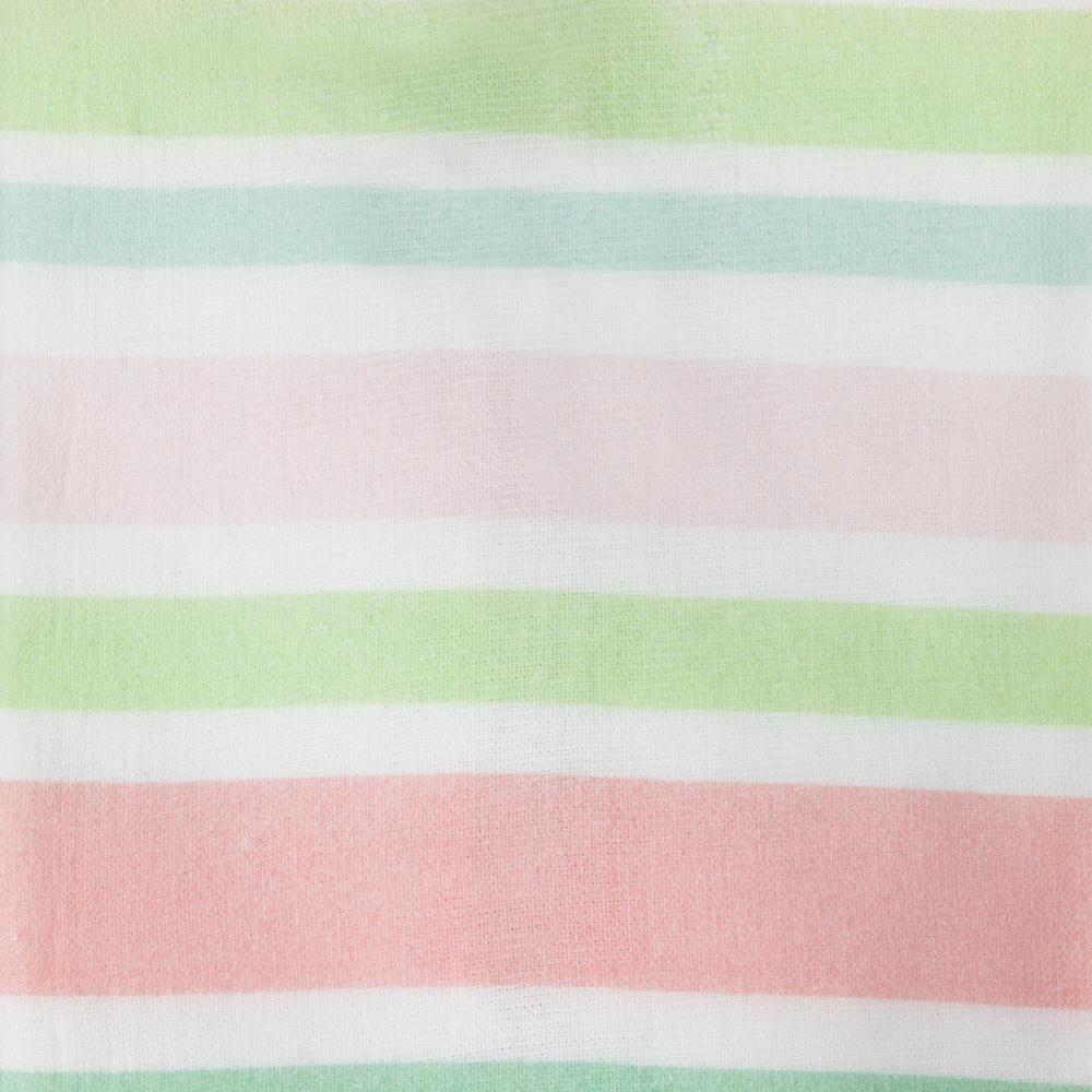 Set of 2 Pastel Stripes and Easter Eggs Kitchen Tea Towels 26". Picture 5