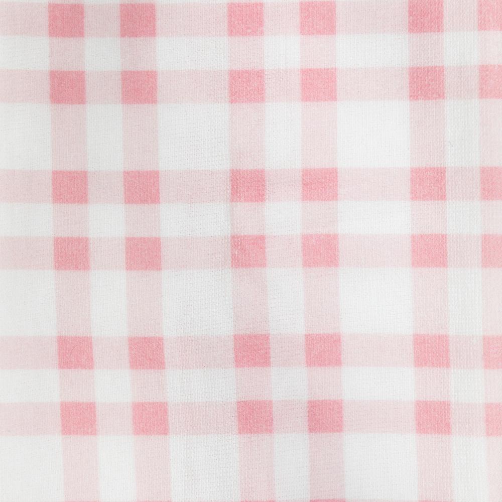 Set of 2 Hearts and Pink Plaid Valentine's Day Kitchen Tea Towels 26". Picture 5
