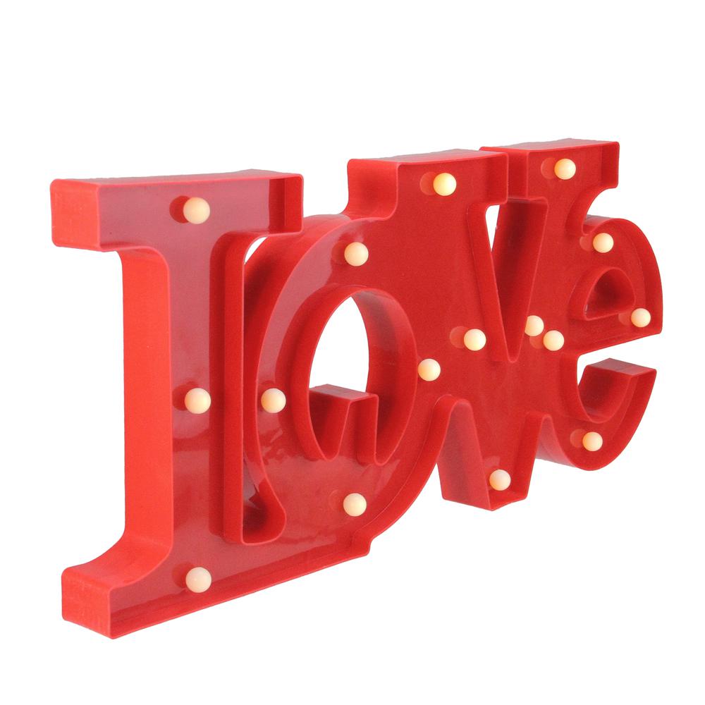 20" LED Lighted 'LOVE' Valentine's Day Marquee Sign. Picture 2
