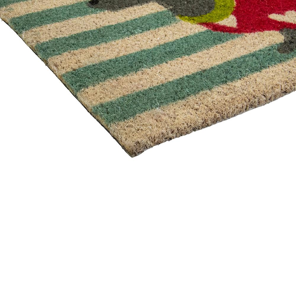 Natural Coir Rectangular Dachshund Dog Welcome Doormat 18" x 30". Picture 5