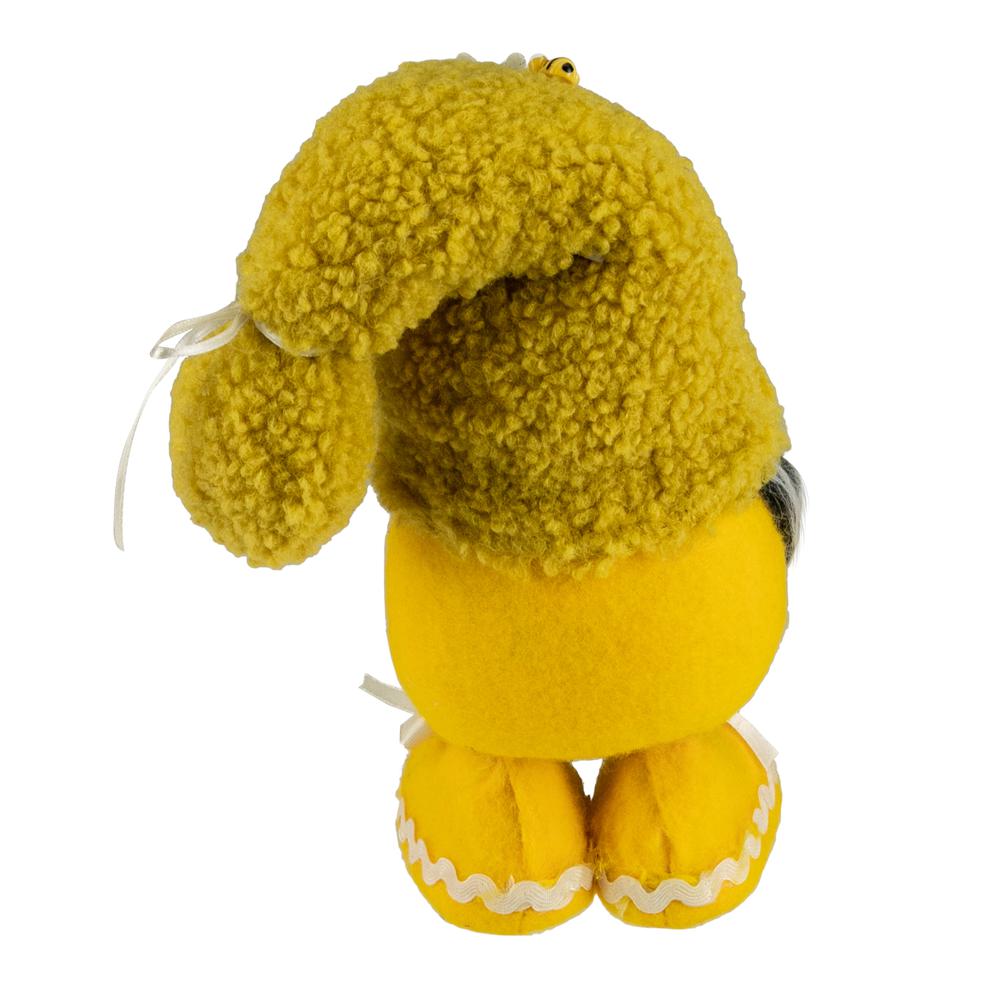 15" Yellow Sherpa Bumblebee and Daisy Springtime Gnome. Picture 5