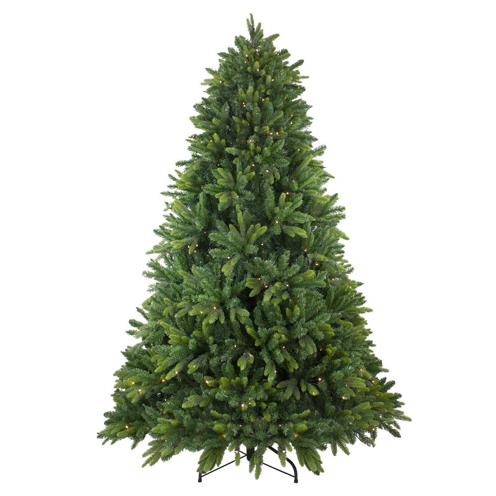 9' Pre-Lit Gunnison Pine Artificial Christmas Tree - Clear Lights. The main picture.