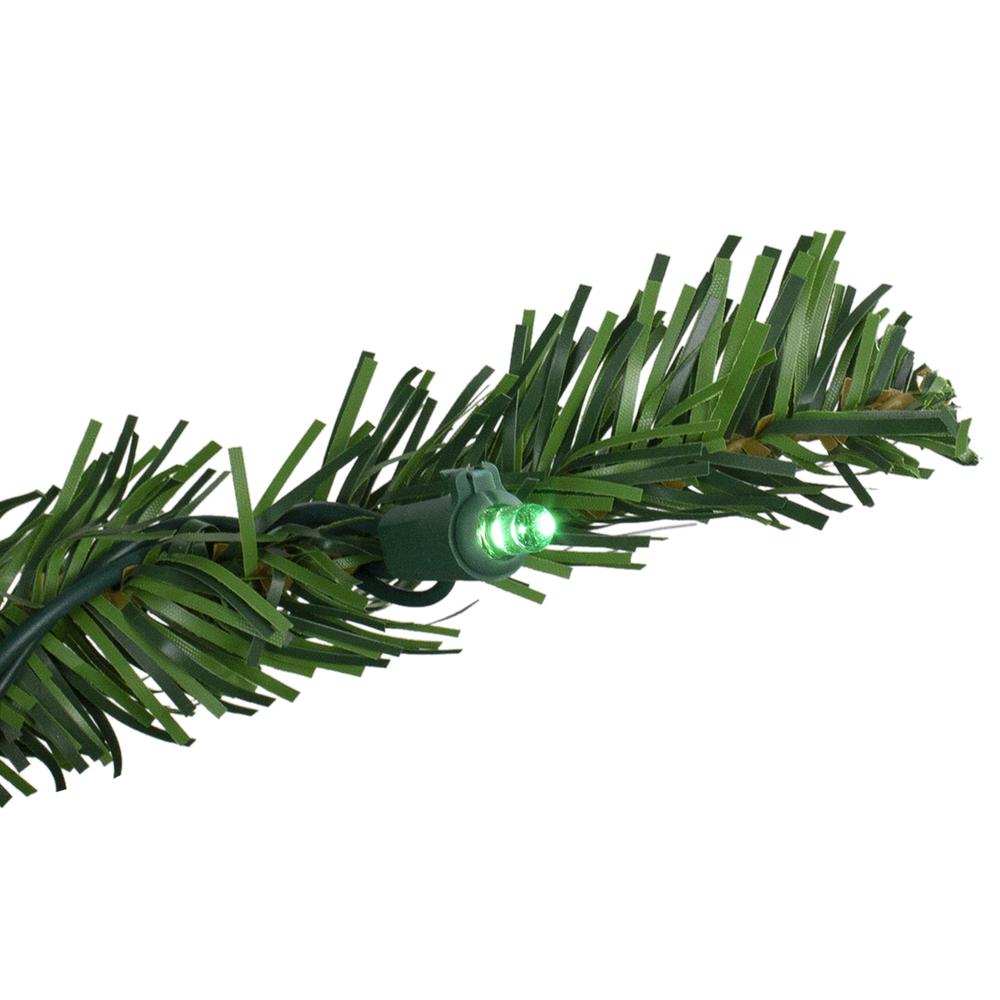 4' Pre-Lit Mixed Classic Pine Medium Artificial Christmas Tree - Multi LED Lights. Picture 4