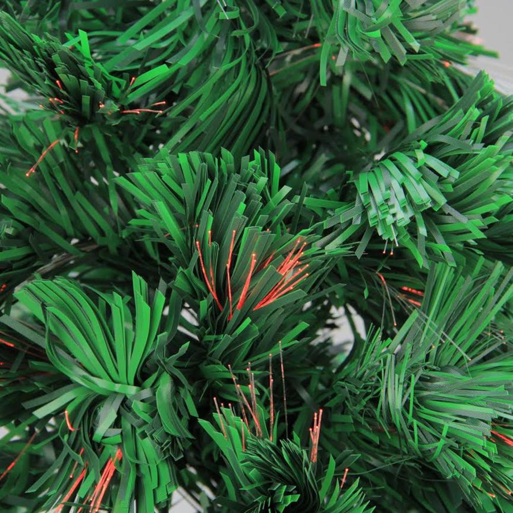 3' Pre-Lit Color Changing Fiber Optic Artificial Christmas Tree. Picture 3