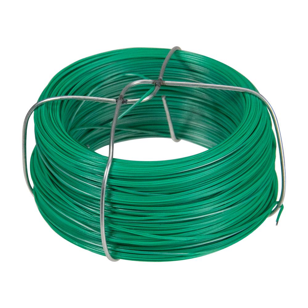 164' Green All Purpose Twist Ties. Picture 2
