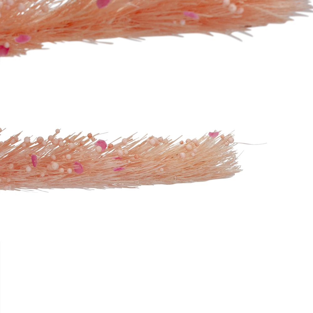 2' Medium Pink Pastel Peach Sisal Pine Artificial Easter Tree - Unlit. Picture 4