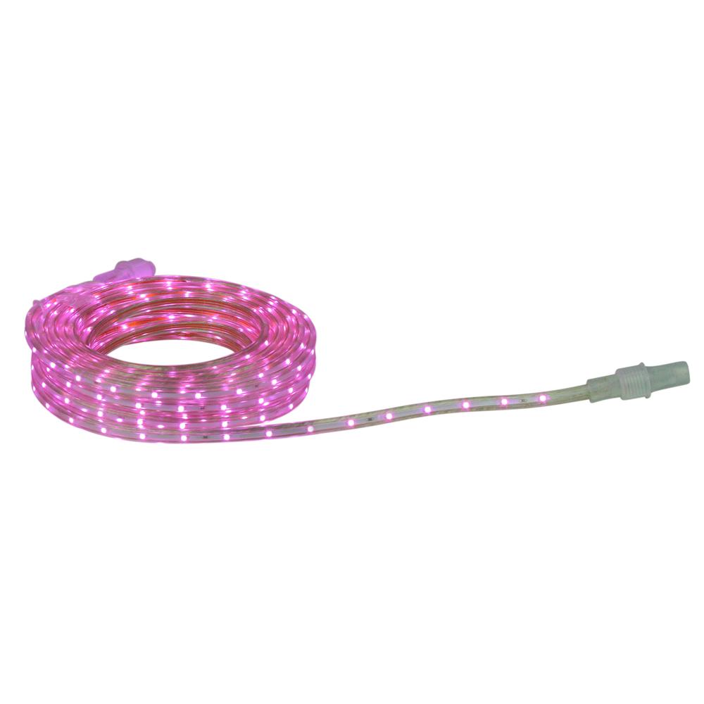 30' Pink LED Outdoor Christmas Linear Tape Lighting. Picture 1