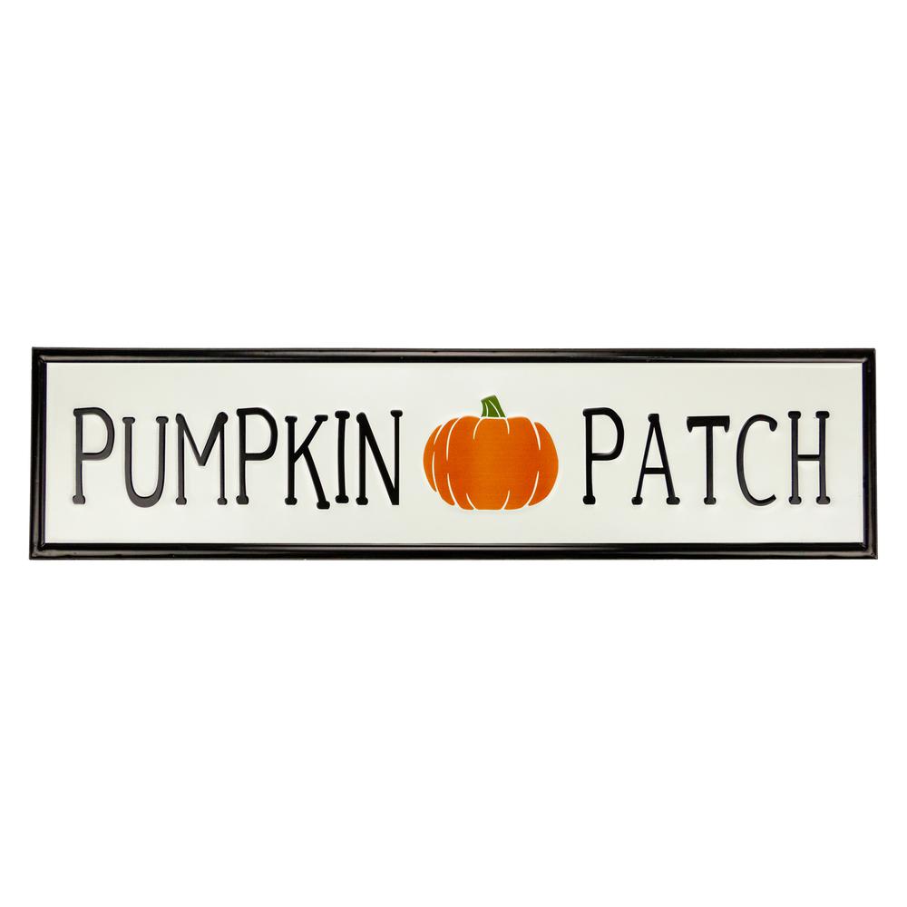31.5" Metal Pumpkin Patch Fall Harvest Sign. The main picture.