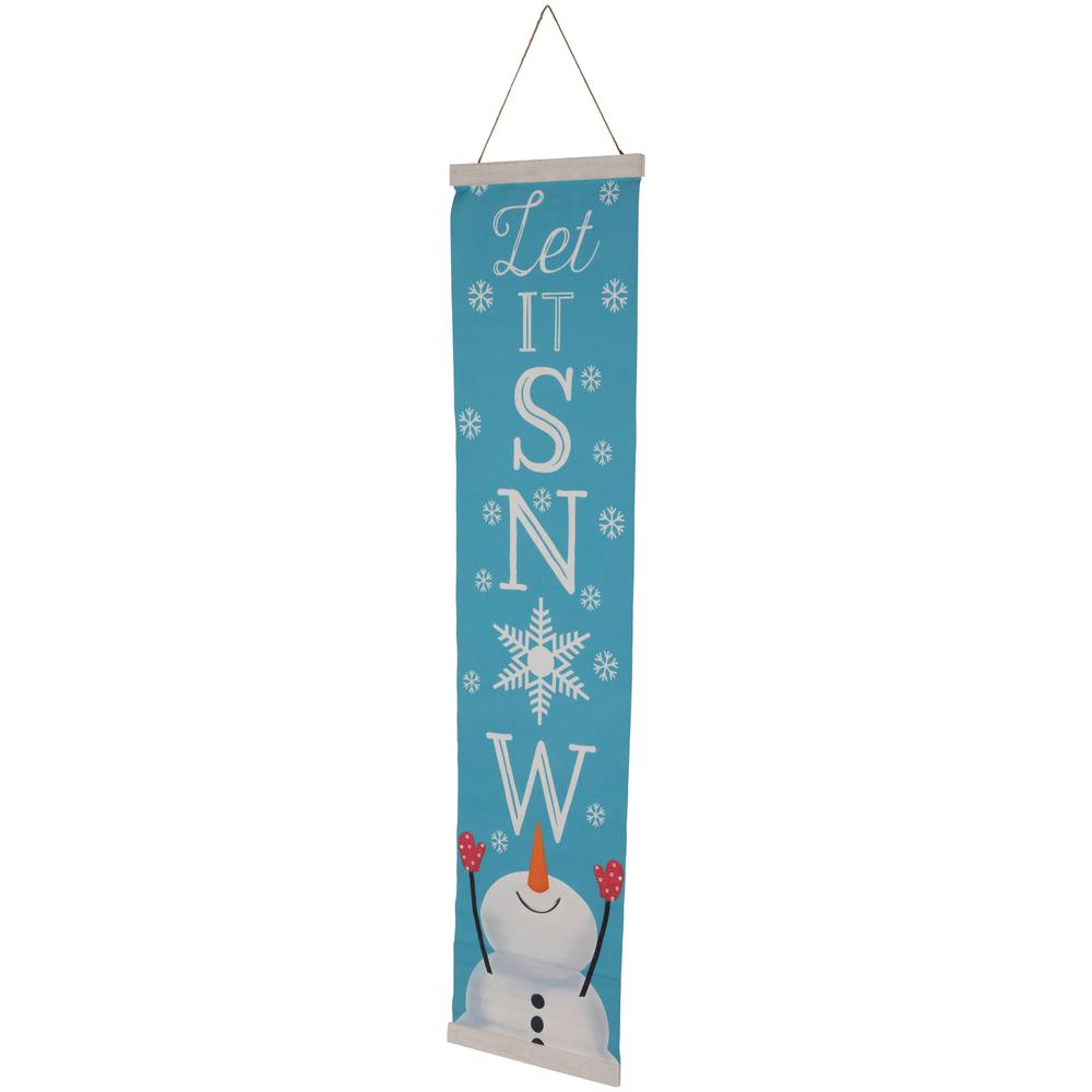 43" Let it Snow Christmas Wall Sign. Picture 3