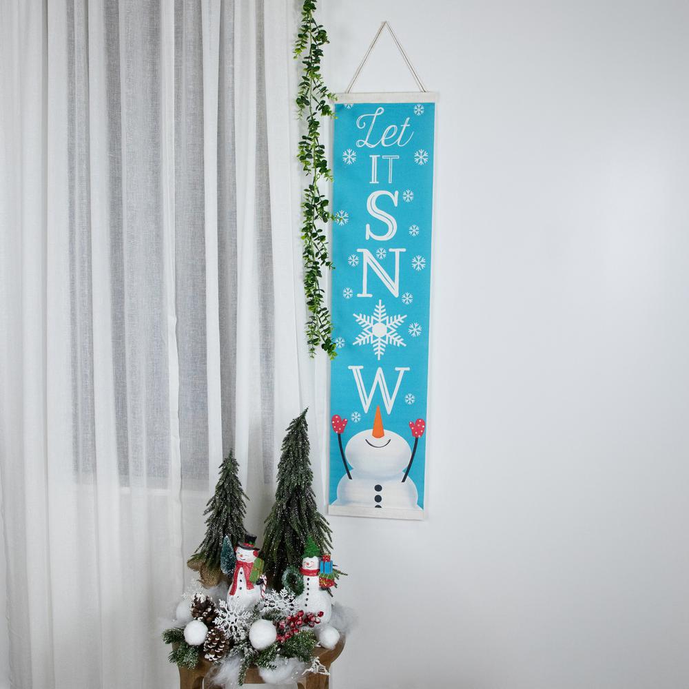 43" Let it Snow Christmas Wall Sign. Picture 2