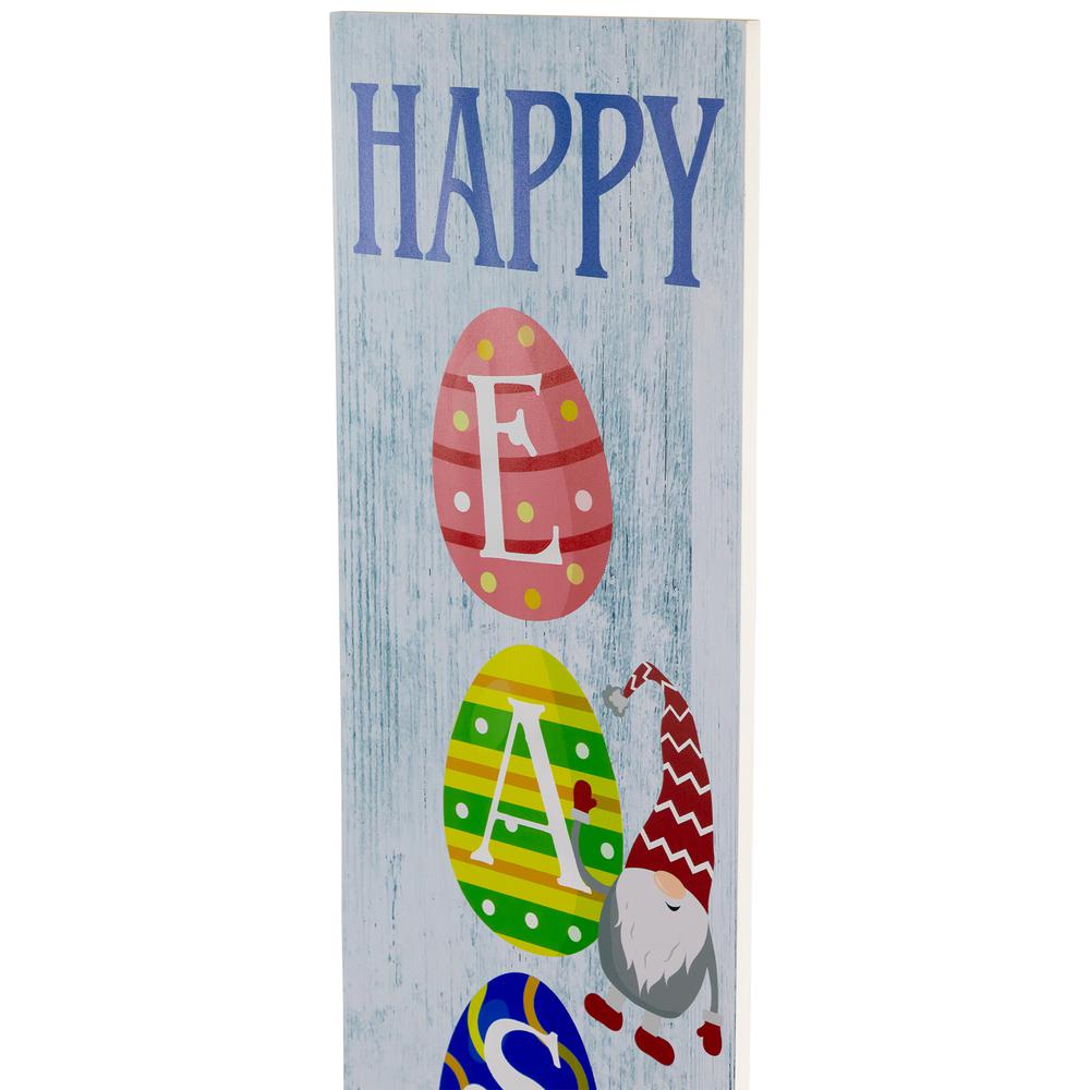 35.75" Happy Easter Eggs Spring Wall Sign. Picture 3