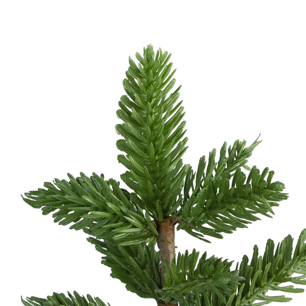 1.3' Potted Pine Medium Artificial Tabletop Christmas Tree - Unlit. Picture 3