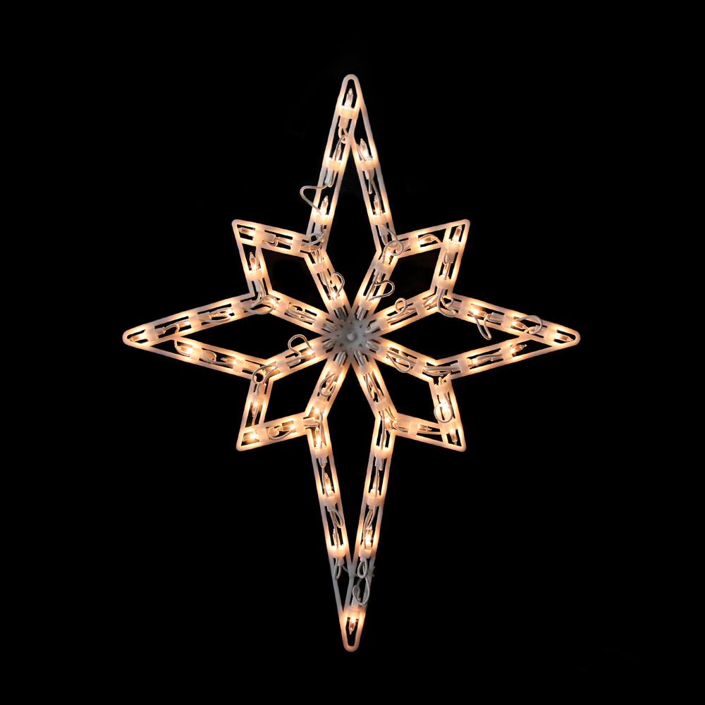 18" Lighted Star of Bethlehem Christmas Window Silhouette Decoration. The main picture.