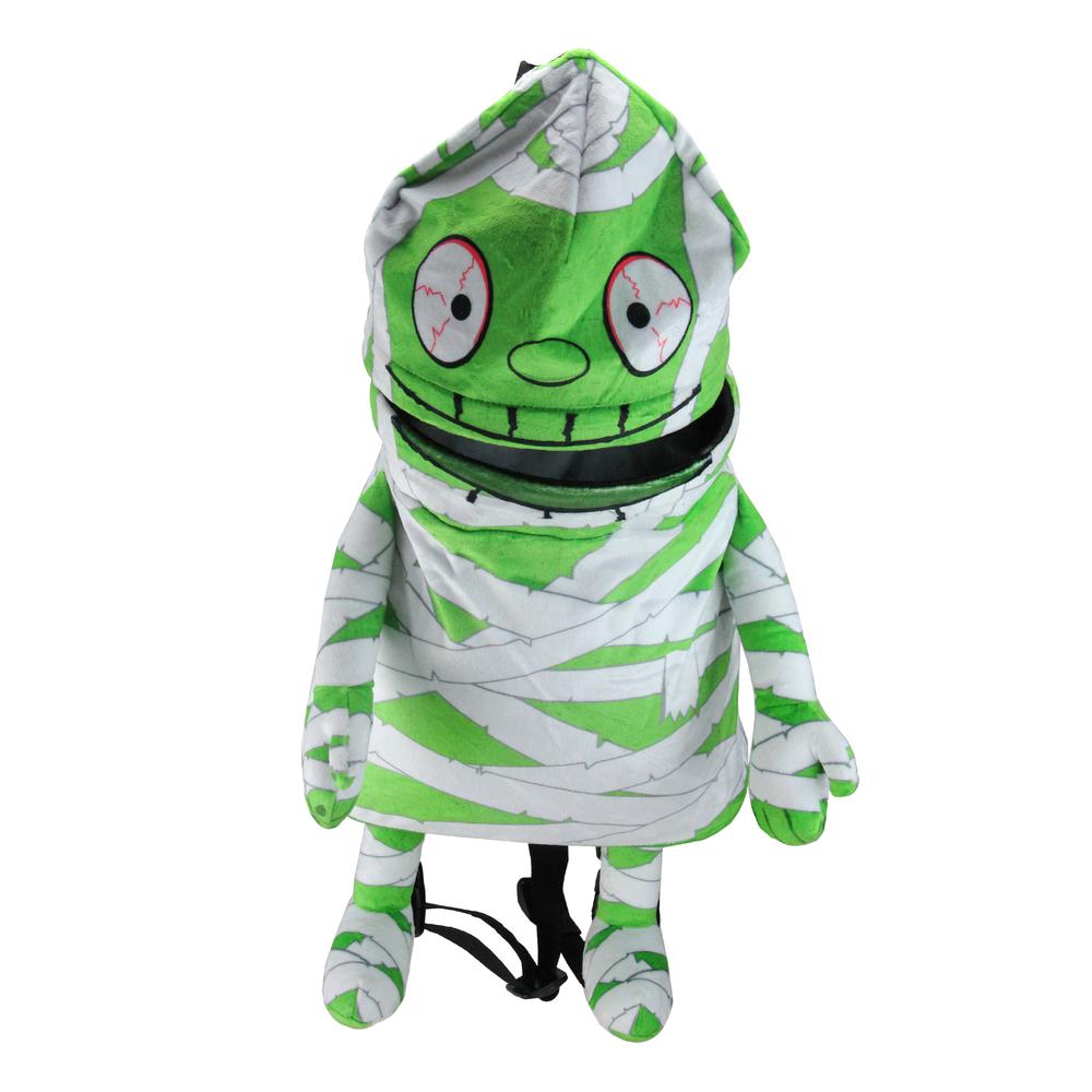 Musical Animated Mummy Child Halloween Trick or Treat Bag Costume Accessory. Picture 1