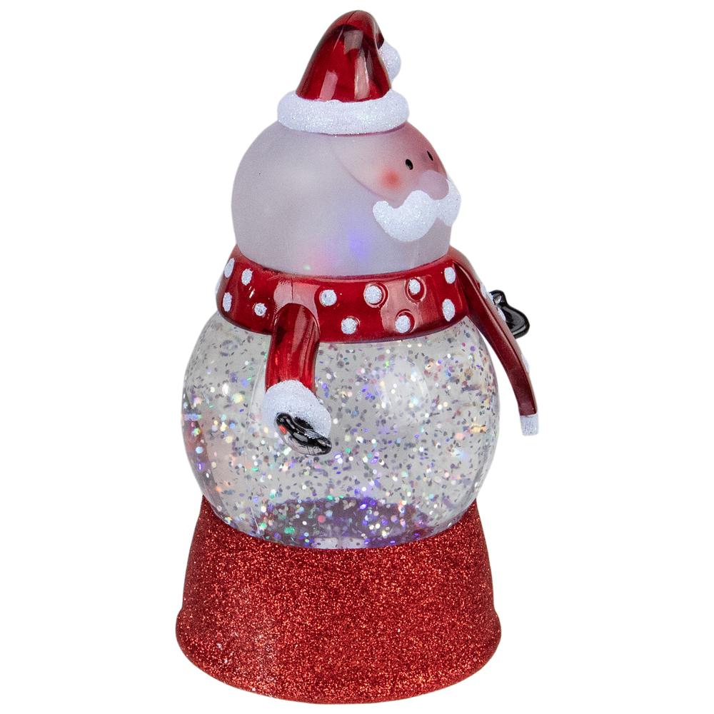 5.75 LED Lighted Santa Claus Christmas Snow Globe. Picture 3
