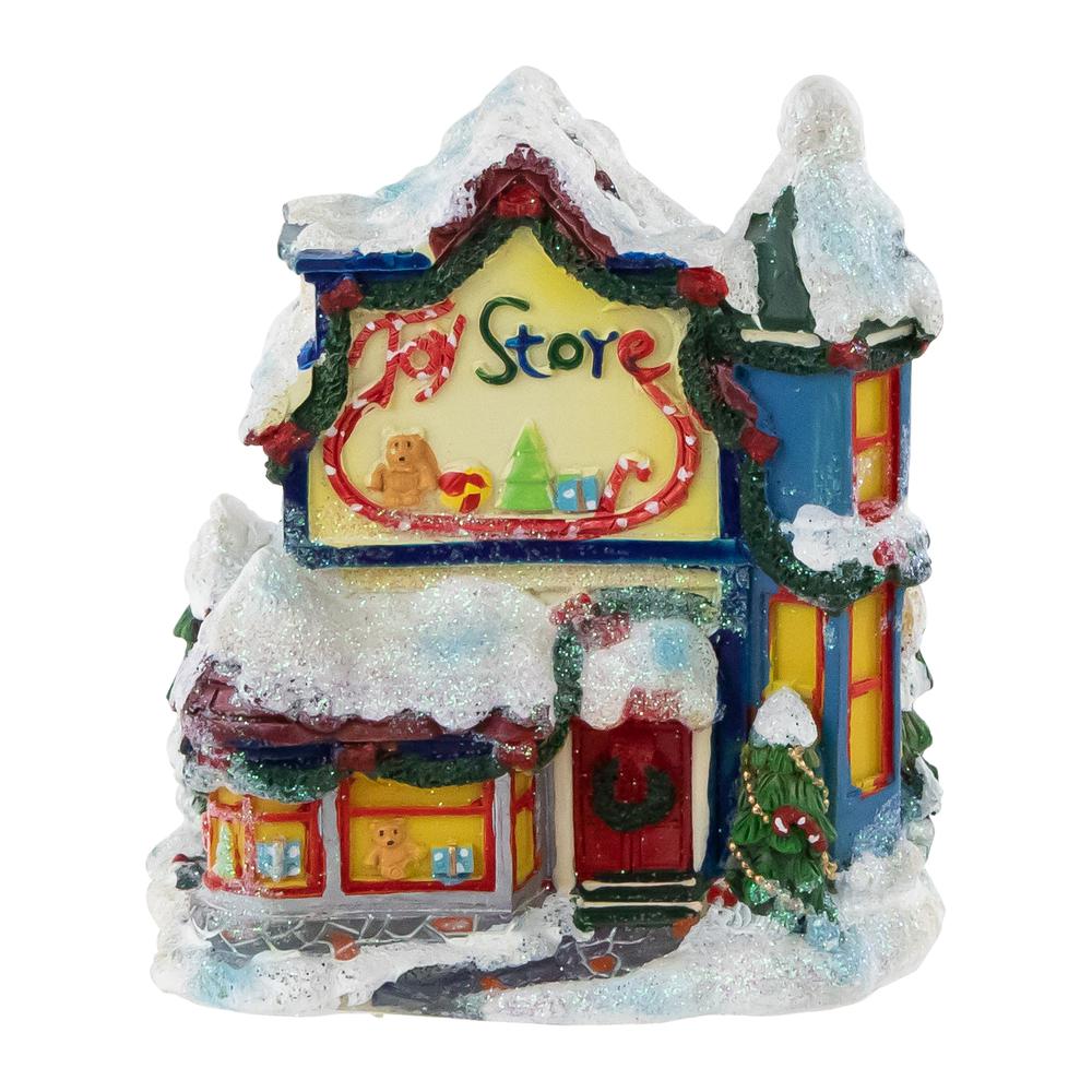 4" Children's Toy Store Christmas Village Building Decoration. Picture 1