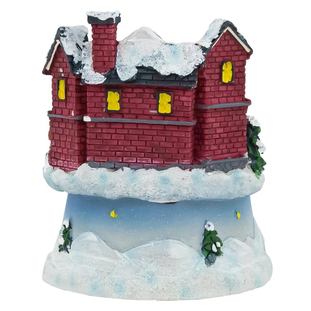 5.25" Animated and Musical Village Ice Skating Pond Christmas Scene. Picture 4