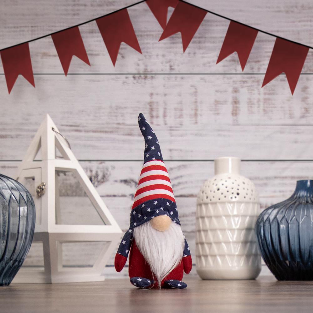 9.5" Patriotic Flag 4th of July Americana Gnome. Picture 2