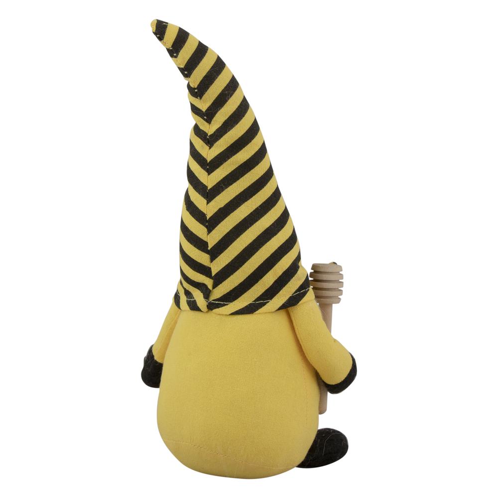 10" Yellow and Black Bumblebee Springtime Gnome. Picture 5