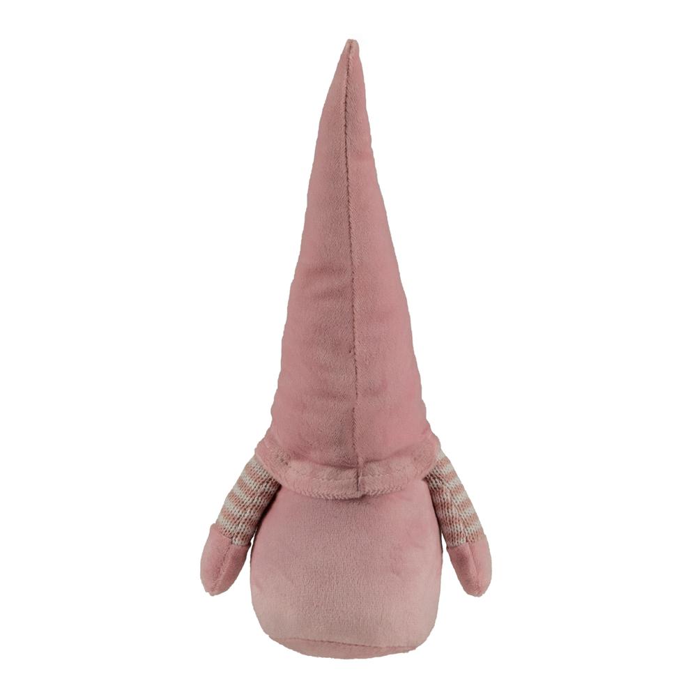 12" Pink and White Spring Gnome. Picture 4