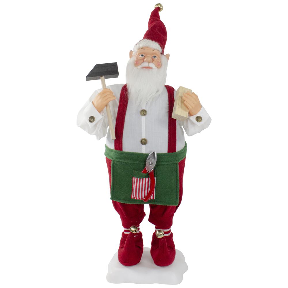 24" Santa's Workshop Elf Animated Standing Christmas Figure. Picture 1