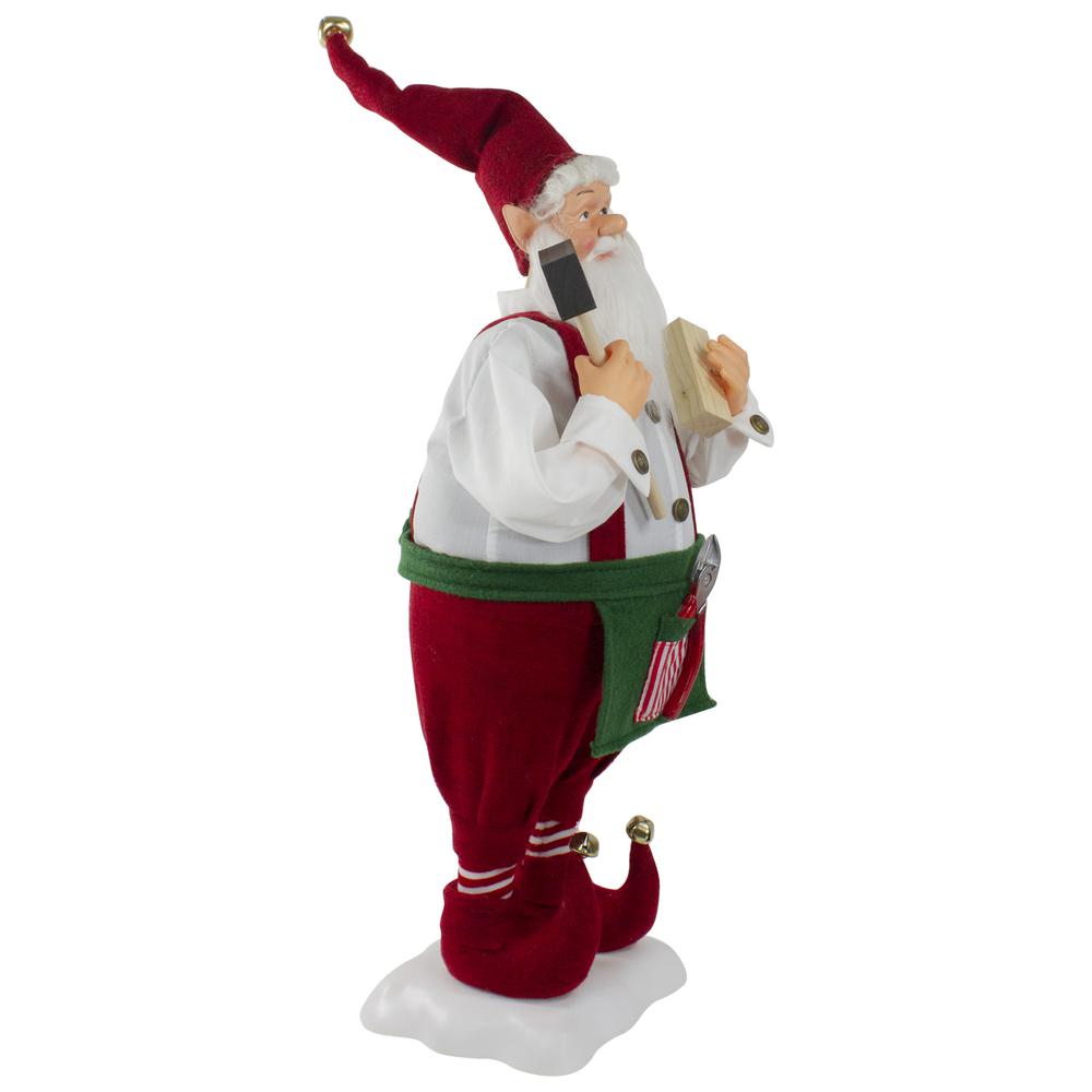 24" Santa's Workshop Elf Animated Standing Christmas Figure. Picture 3