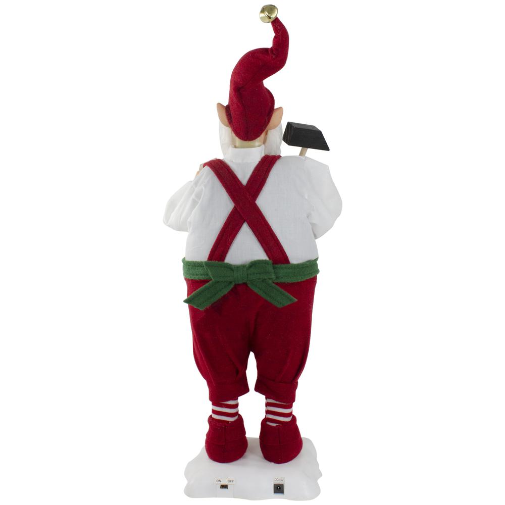 24" Santa's Workshop Elf Animated Standing Christmas Figure. Picture 5