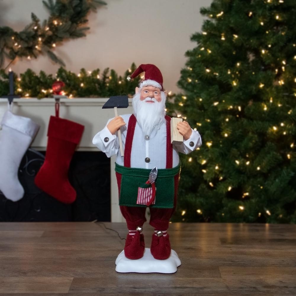 24" Santa's Workshop Elf Animated Standing Christmas Figure. Picture 2