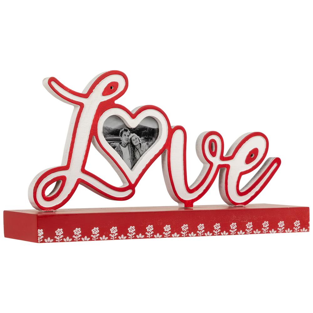 Love Valentine's Day Photo Frame Tabletop Decoration - 12". Picture 5