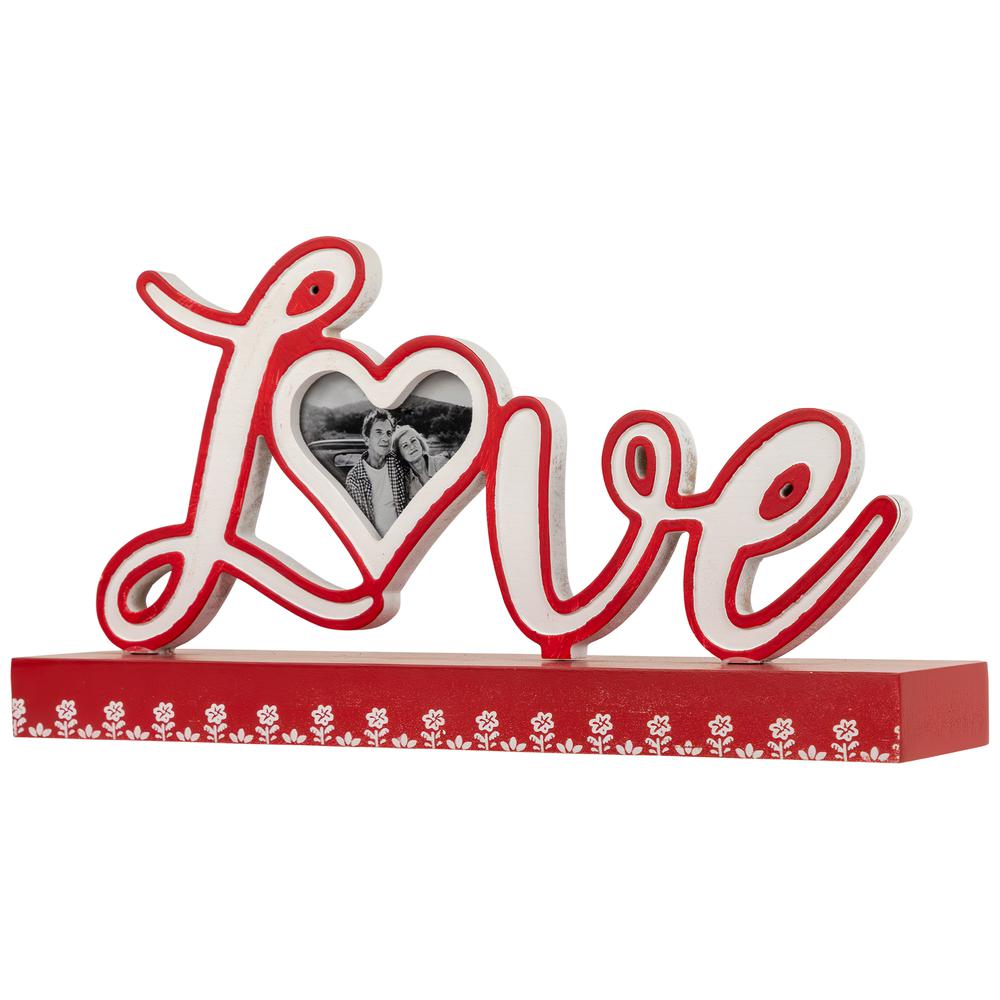 Love Valentine's Day Photo Frame Tabletop Decoration - 12". Picture 4