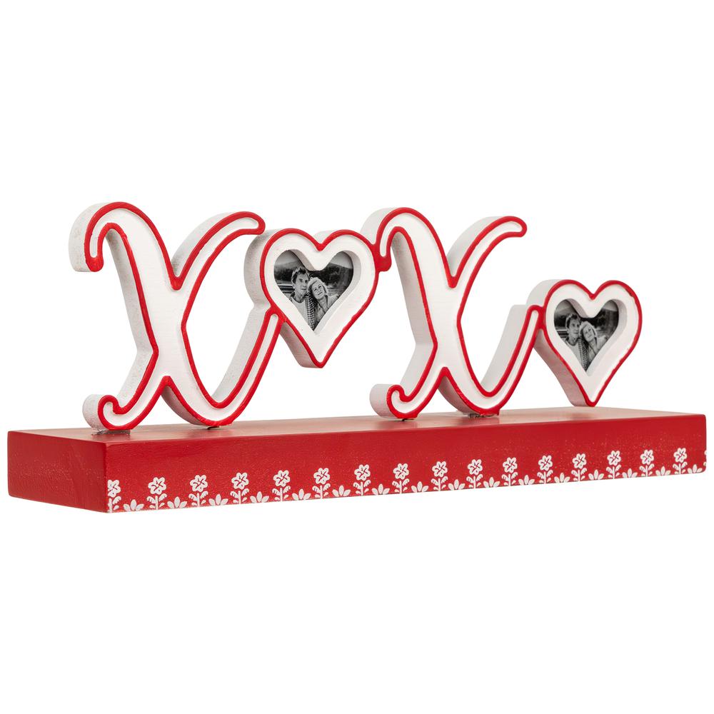 XOXO Valentine's Day Photo Frame Tabletop Decoration - 12". Picture 5