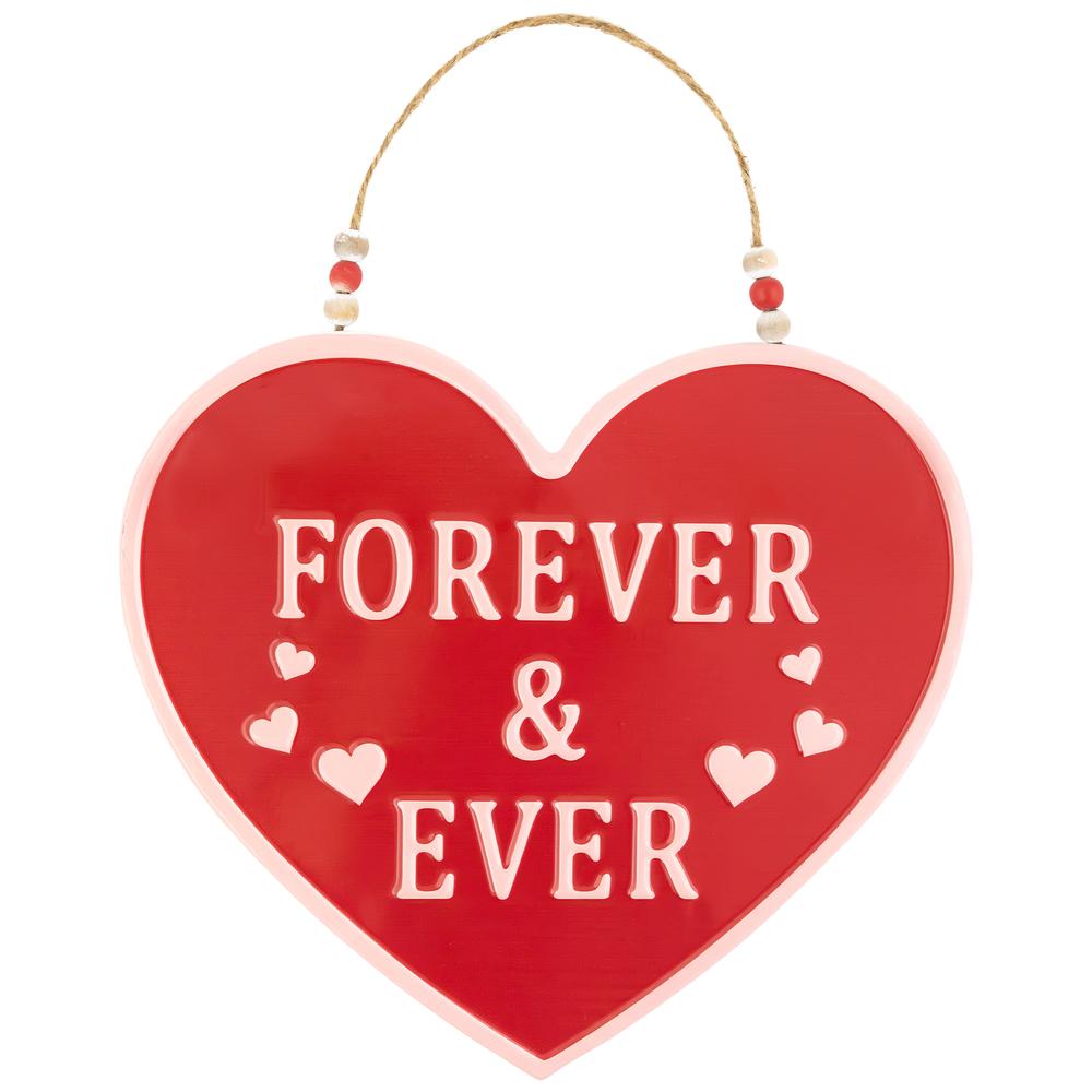 Forever and Ever Valentine's Day Wall Decoration - 13.75". Picture 2