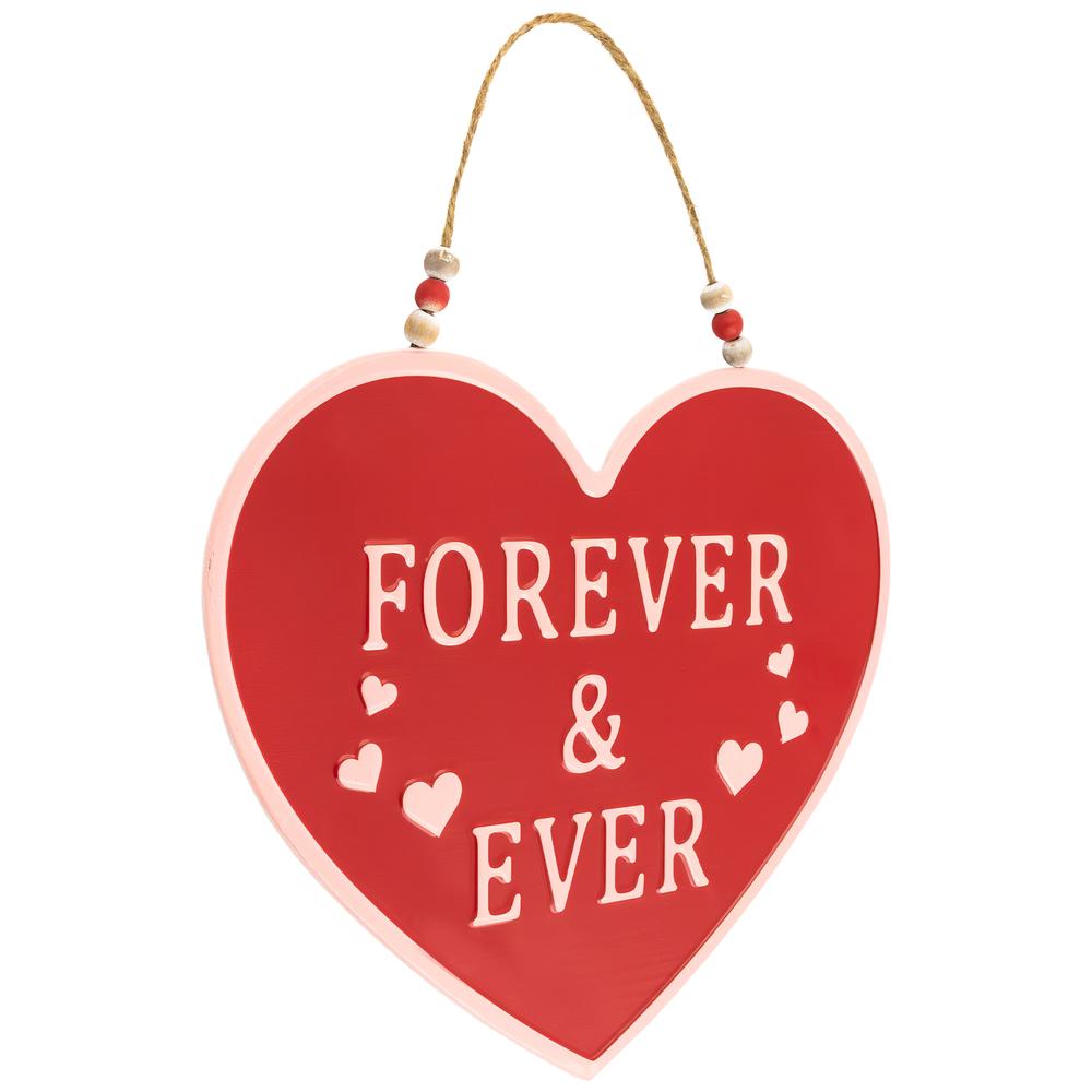 Forever and Ever Valentine's Day Wall Decoration - 13.75". Picture 3