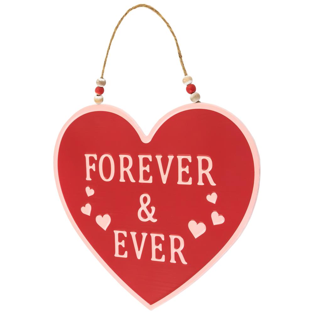 Forever and Ever Valentine's Day Wall Decoration - 13.75". Picture 4