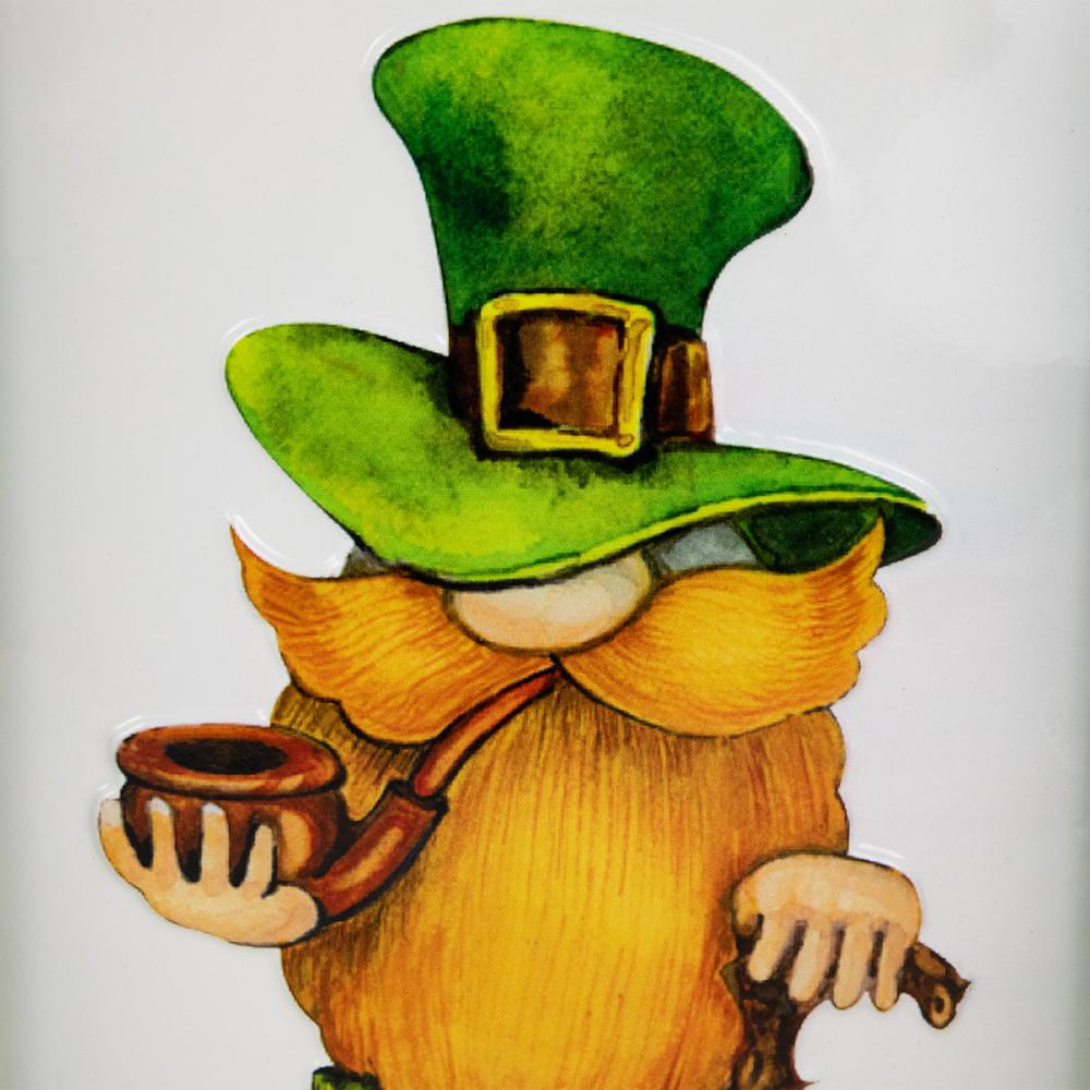 Luck Love Laughter St. Patricks Day Framed Wall Sign - 18". Picture 5