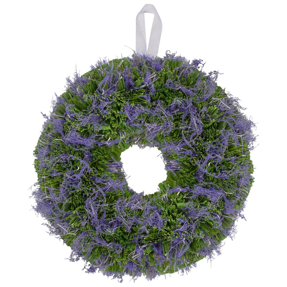 Reindeer Moss and Twig Artificial Spring Floral Wreath 14-Inch. Picture 1